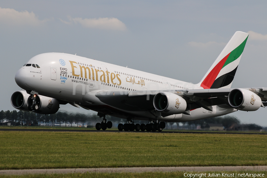 Emirates Airbus A380-861 (A6-EOJ) | Photo 82927