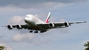 Emirates Airbus A380-861 (A6-EOJ) at  Dusseldorf - International, Germany