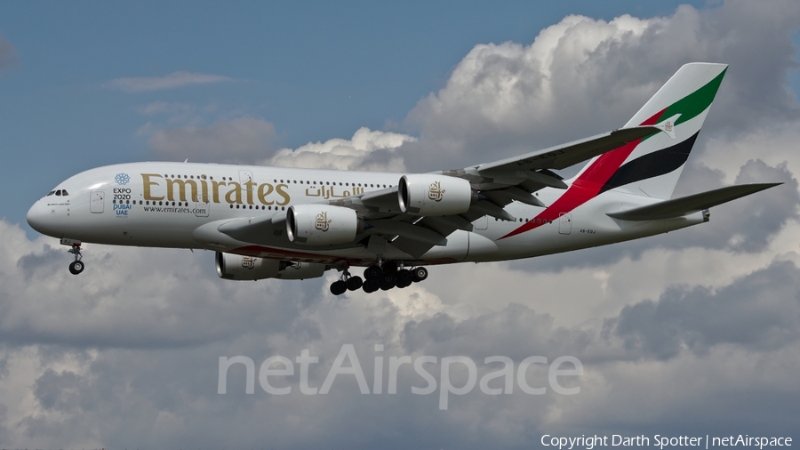 Emirates Airbus A380-861 (A6-EOJ) | Photo 230327