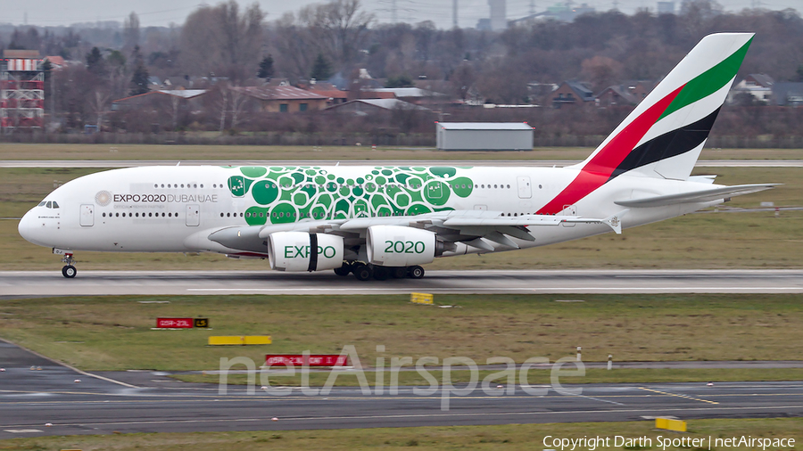 Emirates Airbus A380-861 (A6-EOJ) | Photo 355696