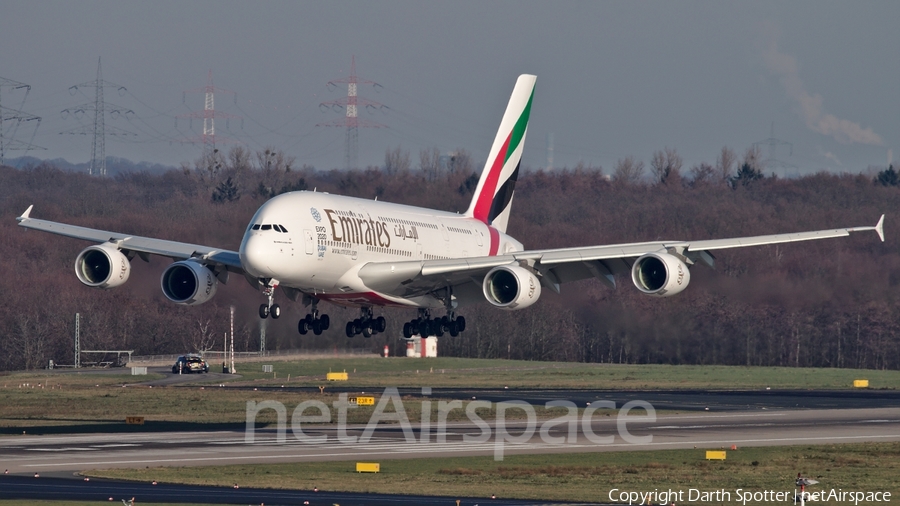 Emirates Airbus A380-861 (A6-EOK) | Photo 183358