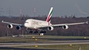 Emirates Airbus A380-861 (A6-EOK) at  Dusseldorf - International, Germany
