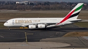 Emirates Airbus A380-861 (A6-EOK) at  Dusseldorf - International, Germany