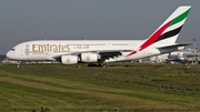 Emirates Airbus A380-861 (A6-EOK) at  Dusseldorf - International, Germany