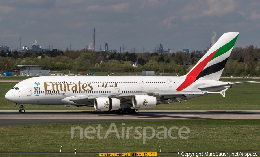 Emirates Airbus A380-861 (A6-EOK) | Photo 237986