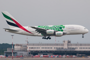 Emirates Airbus A380-861 (A6-EOK) at  Milan - Malpensa, Italy