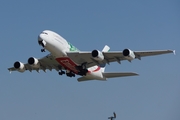 Emirates Airbus A380-861 (A6-EOK) at  Milan - Malpensa, Italy