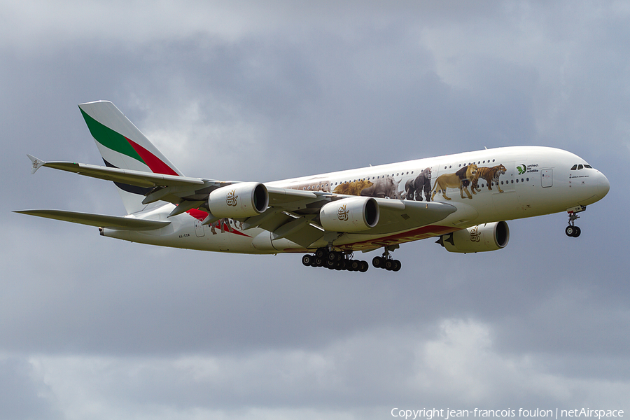 Emirates Airbus A380-861 (A6-EOM) | Photo 135842