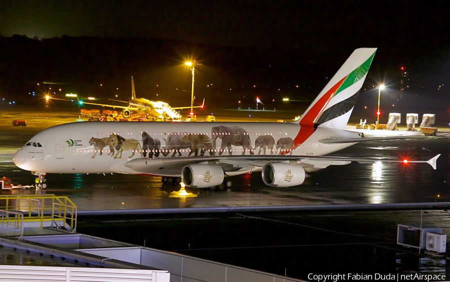 Emirates Airbus A380-861 (A6-EOM) | Photo 280605