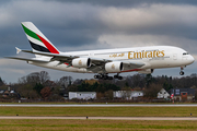 Emirates Airbus A380-861 (A6-EOM) at  Hamburg - Fuhlsbuettel (Helmut Schmidt), Germany