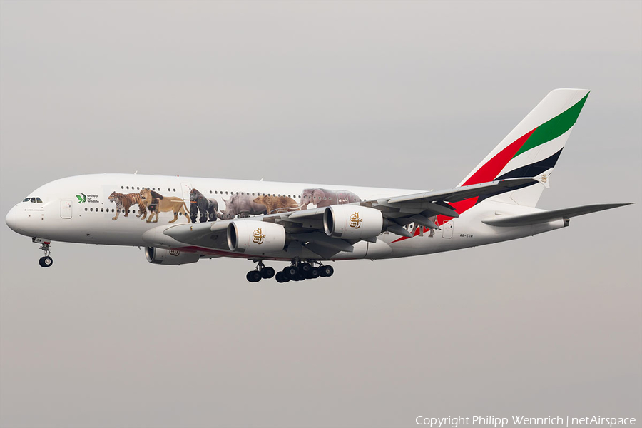 Emirates Airbus A380-861 (A6-EOM) | Photo 309899