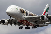 Emirates Airbus A380-861 (A6-EOM) at  London - Heathrow, United Kingdom