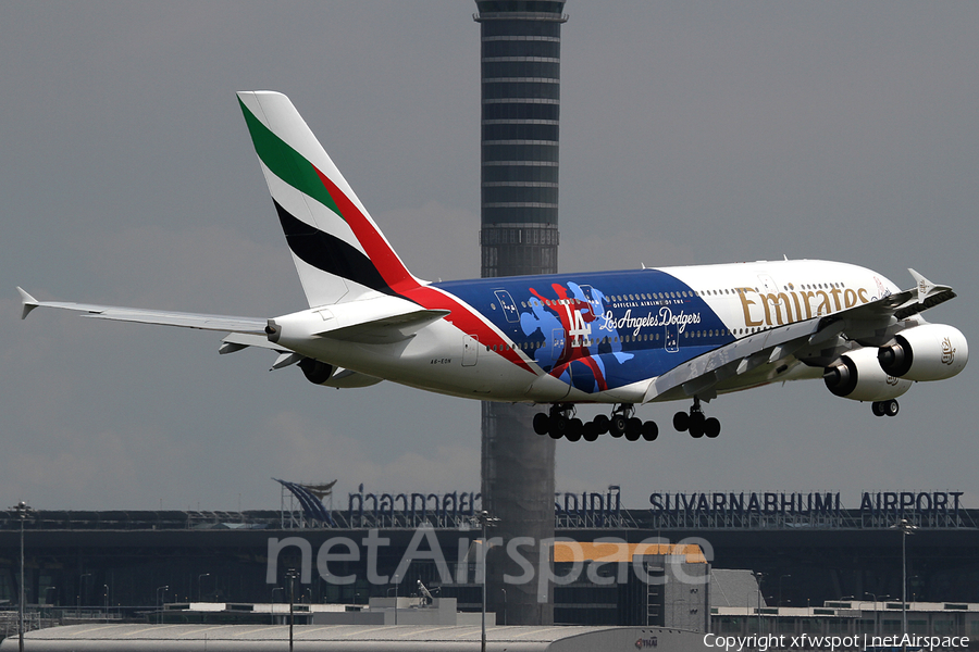 Emirates Airbus A380-861 (A6-EON) | Photo 441610