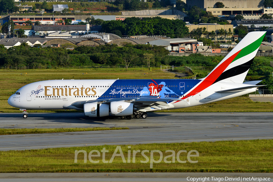 Emirates Airbus A380-861 (A6-EON) | Photo 332390