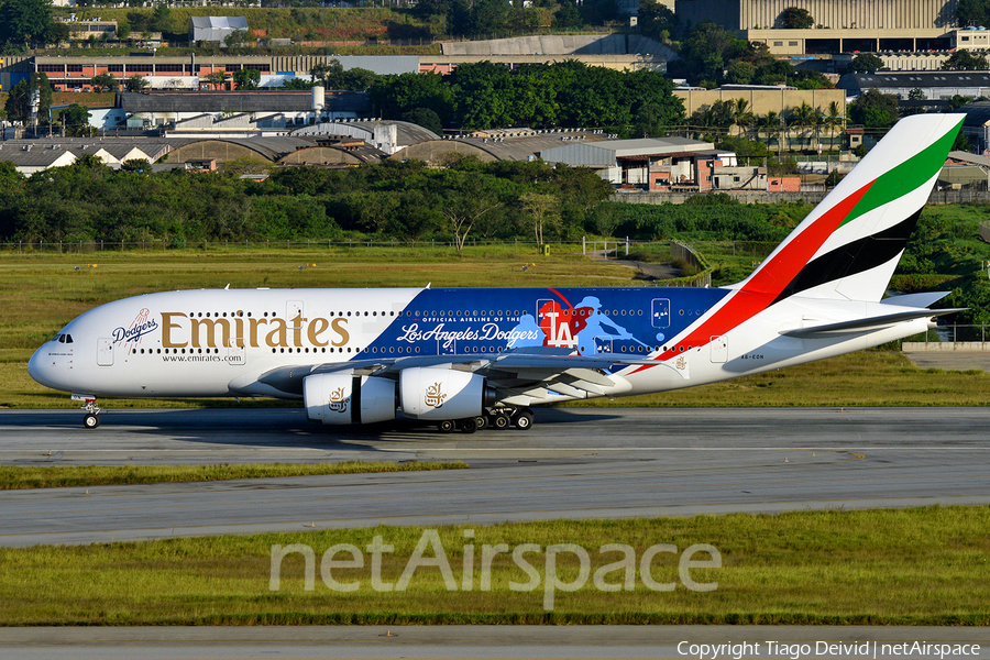 Emirates Airbus A380-861 (A6-EON) | Photo 332390