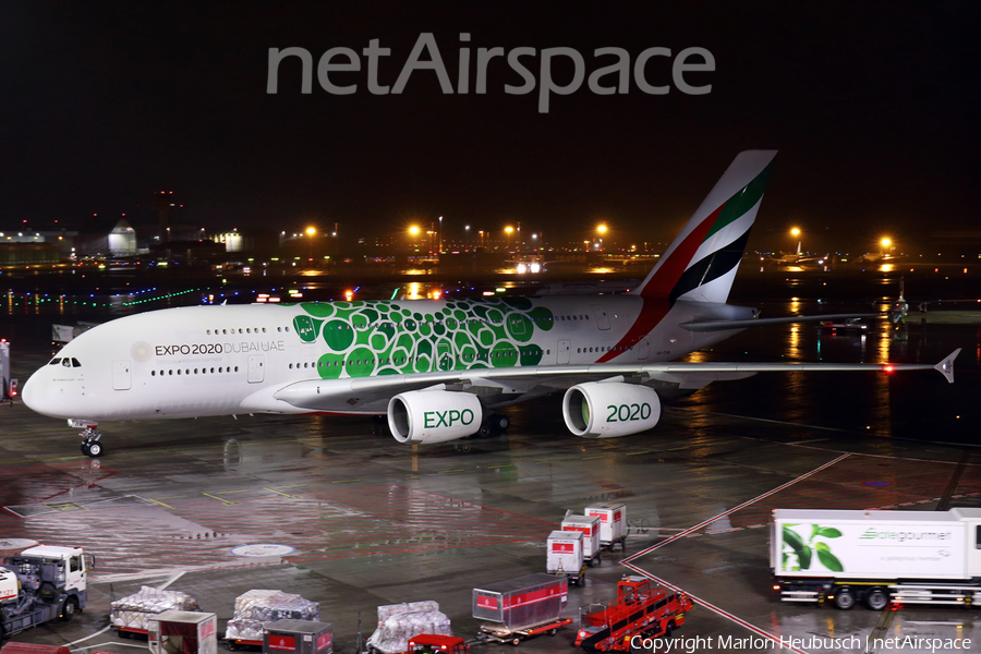 Emirates Airbus A380-861 (A6-EON) | Photo 286411
