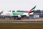 Emirates Airbus A380-861 (A6-EON) at  Hamburg - Fuhlsbuettel (Helmut Schmidt), Germany