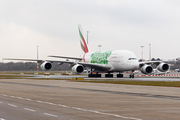 Emirates Airbus A380-861 (A6-EON) at  Hamburg - Fuhlsbuettel (Helmut Schmidt), Germany