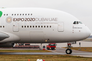 Emirates Airbus A380-861 (A6-EON) at  Hamburg - Fuhlsbuettel (Helmut Schmidt), Germany