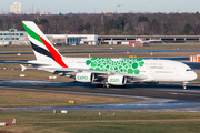 Emirates Airbus A380-861 (A6-EON) at  Hamburg - Fuhlsbuettel (Helmut Schmidt), Germany