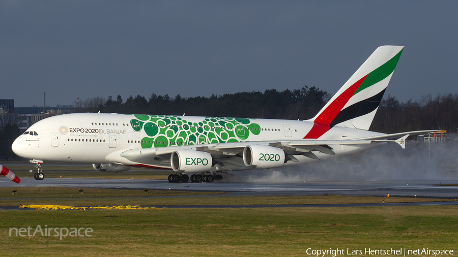 Emirates Airbus A380-861 (A6-EON) | Photo 487247