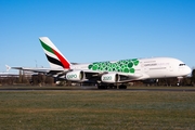 Emirates Airbus A380-861 (A6-EON) at  Hamburg - Fuhlsbuettel (Helmut Schmidt), Germany