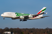 Emirates Airbus A380-861 (A6-EON) at  Hamburg - Fuhlsbuettel (Helmut Schmidt), Germany