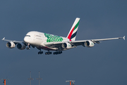 Emirates Airbus A380-861 (A6-EON) at  Hamburg - Fuhlsbuettel (Helmut Schmidt), Germany