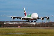 Emirates Airbus A380-861 (A6-EON) at  Hamburg - Fuhlsbuettel (Helmut Schmidt), Germany