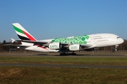 Emirates Airbus A380-861 (A6-EON) at  Hamburg - Fuhlsbuettel (Helmut Schmidt), Germany