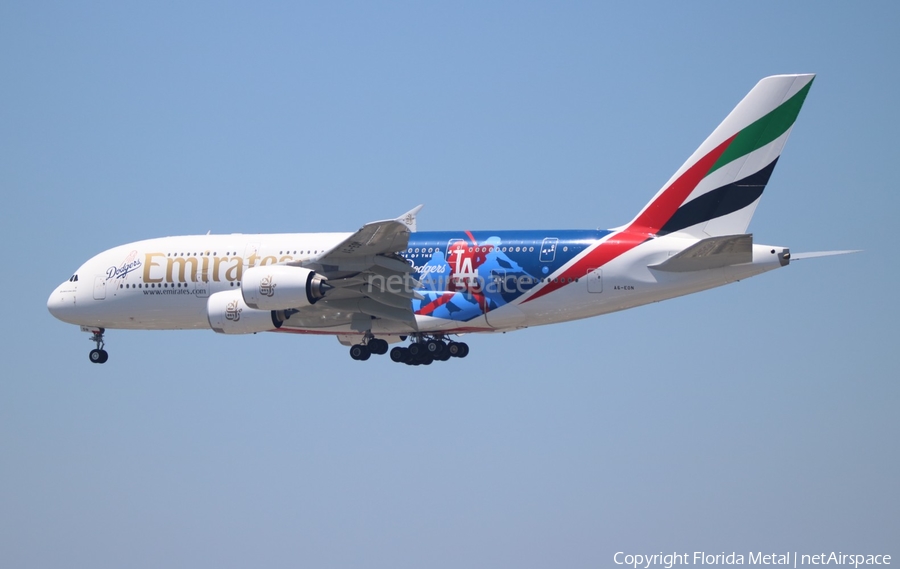 Emirates Airbus A380-861 (A6-EON) | Photo 326651