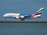 Emirates Airbus A380-861 (A6-EON) at  San Francisco - International, United States