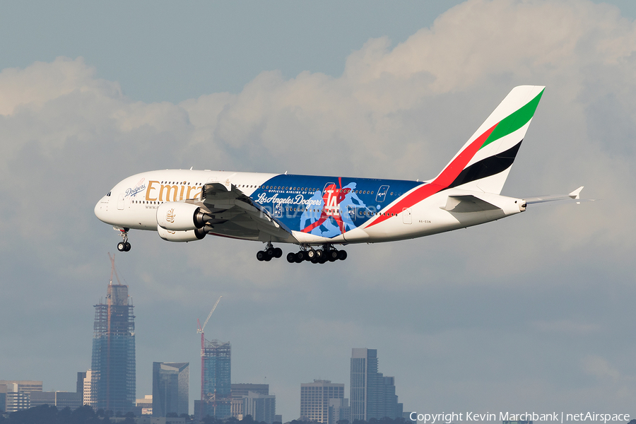 Emirates Airbus A380-861 (A6-EON) | Photo 445134