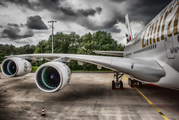 Emirates Airbus A380-861 (A6-EOO) at  Cologne/Bonn, Germany