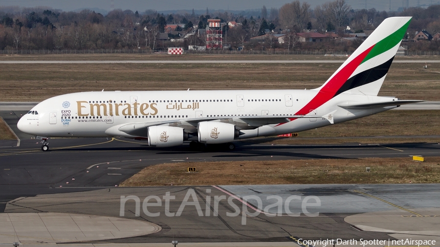 Emirates Airbus A380-861 (A6-EOO) | Photo 183367