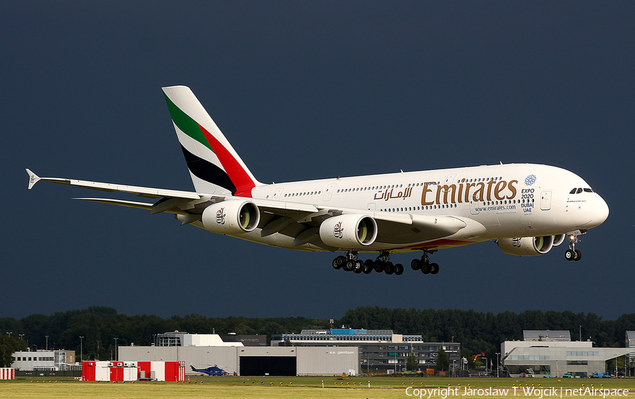 Emirates Airbus A380-861 (A6-EOP) | Photo 269430