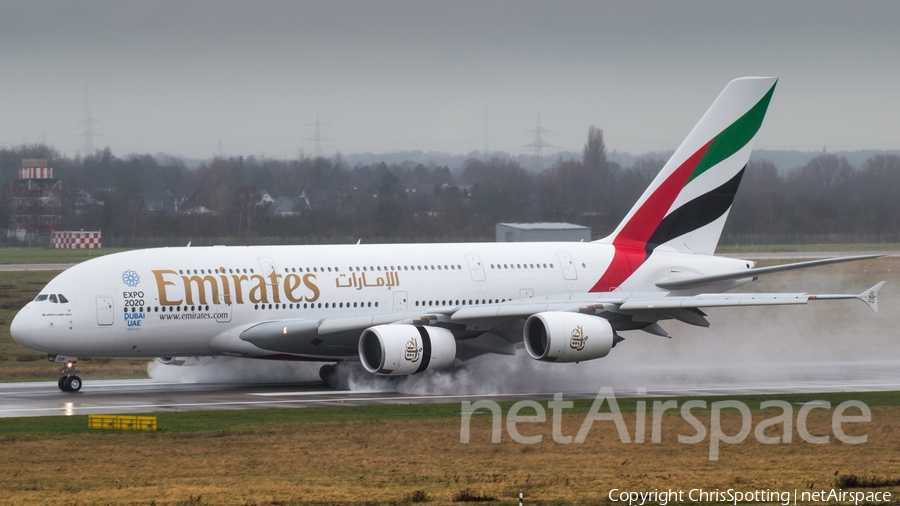 Emirates Airbus A380-861 (A6-EOP) | Photo 209111