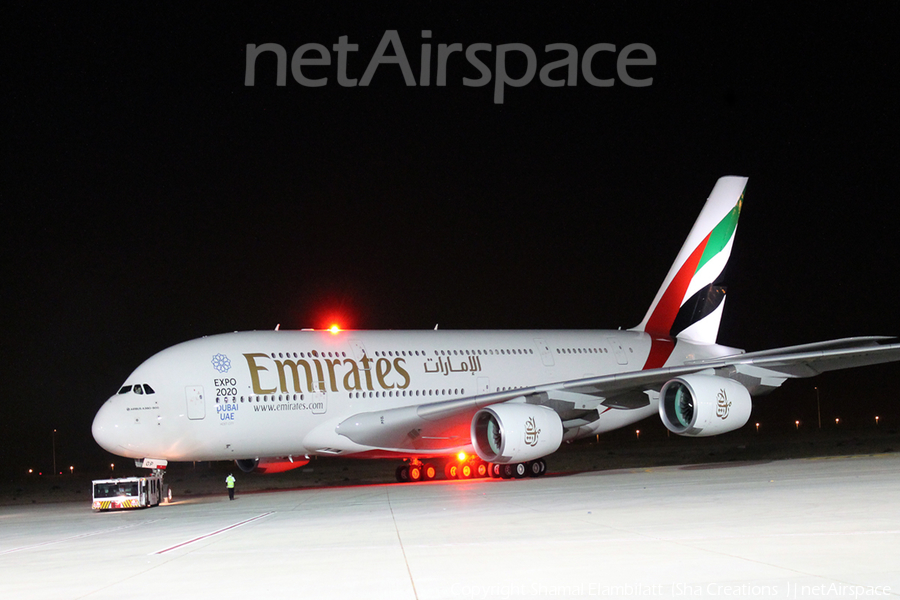 Emirates Airbus A380-861 (A6-EOP) | Photo 91564