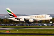 Emirates Airbus A380-861 (A6-EOP) at  Manchester - International (Ringway), United Kingdom