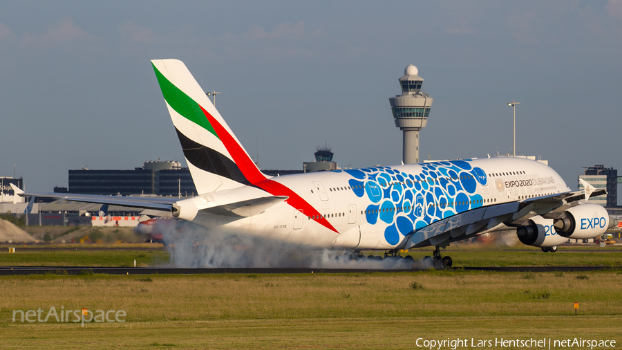 Emirates Airbus A380-861 (A6-EOQ) | Photo 334116
