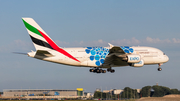 Emirates Airbus A380-861 (A6-EOQ) at  Amsterdam - Schiphol, Netherlands