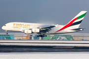 Emirates Airbus A380-861 (A6-EOQ) at  Prague - Vaclav Havel (Ruzyne), Czech Republic
