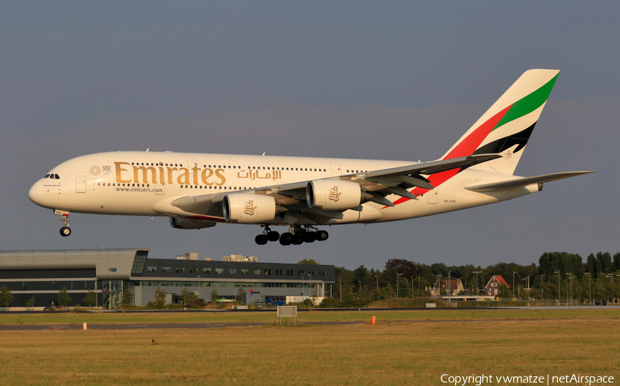 Emirates Airbus A380-861 (A6-EOR) | Photo 429465
