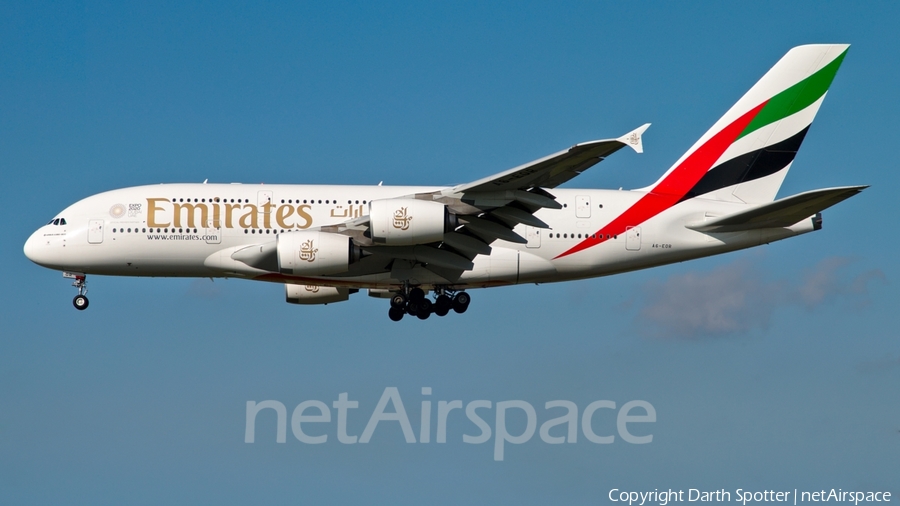 Emirates Airbus A380-861 (A6-EOR) | Photo 200991