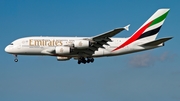 Emirates Airbus A380-861 (A6-EOR) at  Dusseldorf - International, Germany