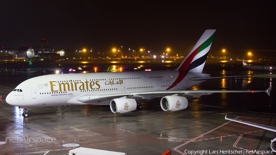 Emirates Airbus A380-861 (A6-EOR) | Photo 282874