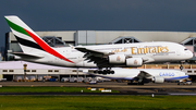 Emirates Airbus A380-861 (A6-EOR) at  Taipei - Taoyuan, Taiwan