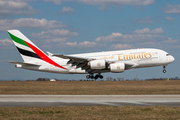 Emirates Airbus A380-861 (A6-EOS) at  Prague - Vaclav Havel (Ruzyne), Czech Republic