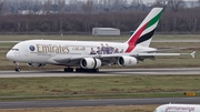 Emirates Airbus A380-861 (A6-EOT) at  Dusseldorf - International, Germany