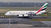 Emirates Airbus A380-861 (A6-EOT) at  Dusseldorf - International, Germany